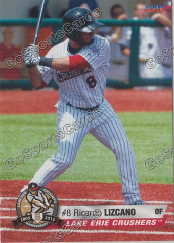 2013 Lake Erie Crushers Ricardo Lizcano