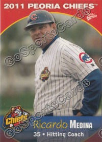 2011 Peoria Chiefs Ricardo Medina