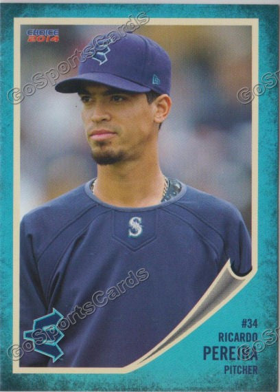 2014 Everett AquaSox Ricardo Pereira