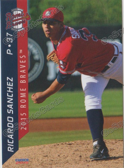 2015 Rome Braves Ricardo Sanchez