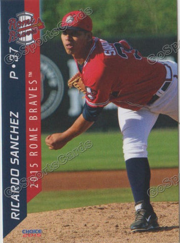 2015 Rome Braves Ricardo Sanchez