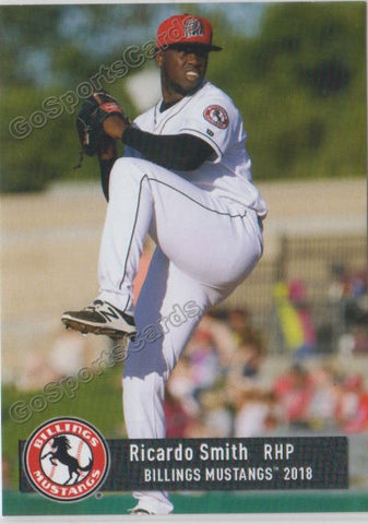 2018 Billings Mustangs Ricardo Smith