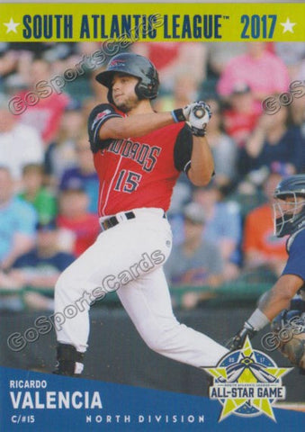 2017 South Atlantic League All Star ND Ricardo Valencia
