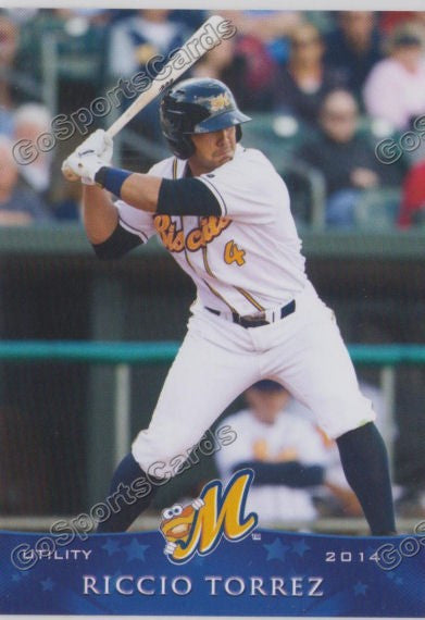 2014 Montgomery Biscuits Riccio Torrez