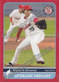 2012 Spokane Indians Richard Alvarez