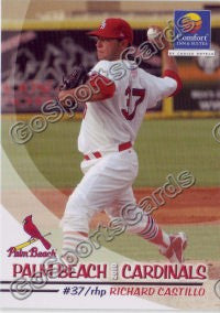2010 Palm Beach Cardinals Richard Castillo
