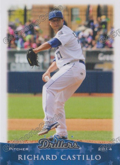 2014 Tulsa Drillers Richard Castillo