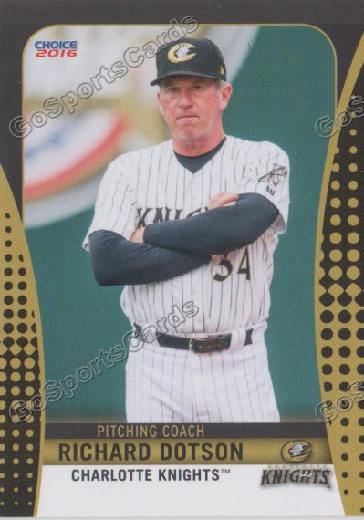 2016 Charlotte Knights Richard Dotson