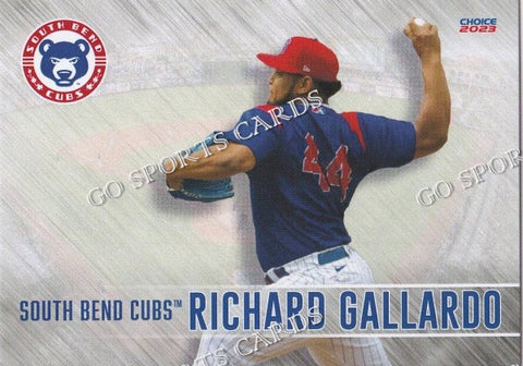 2023 South Bend Cubs Richard Gallardo