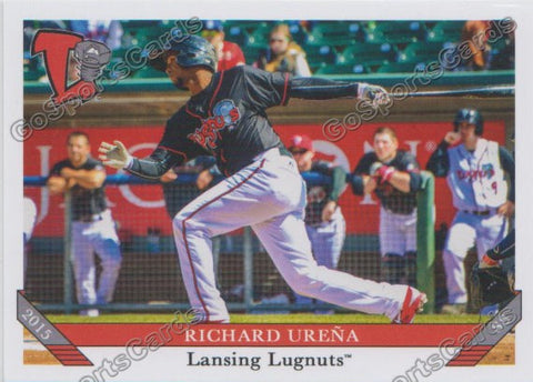 2015 Lansing Lugnuts Richard Urena