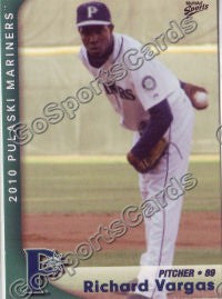 2010 Pulaski Mariners Richard Vargas