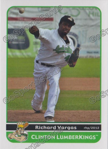 2012 Clinton Lumberkings Update 2 Richard Vargas