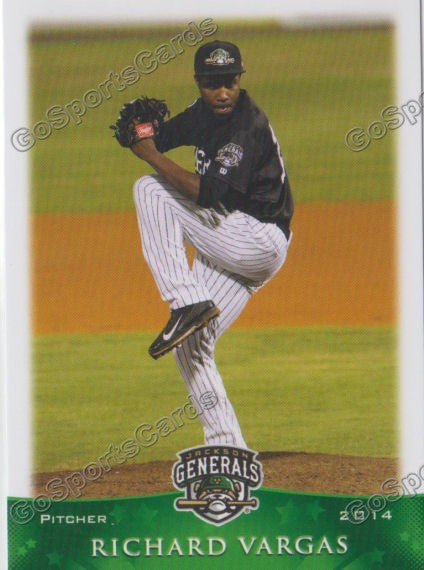 2014 Jackson Generals Richard Vargas