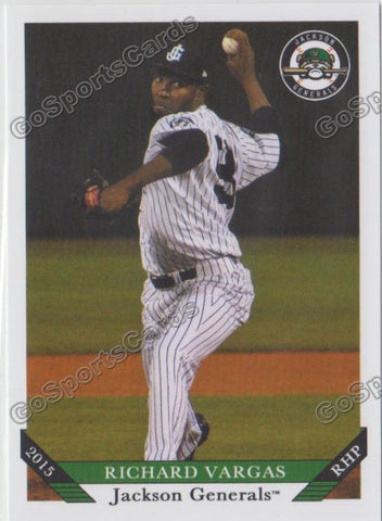 2015 Jackson Generals Richard Vargas