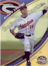 2009 South Atlantic League SAL Top Prospect Richard Zagone