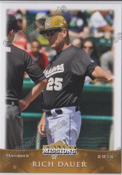 2014 San Antonio Missions Rich Dauer