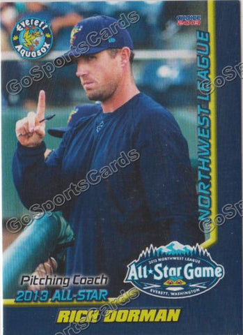 2013 Northwest League All Star Rich Dorman