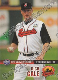 2010 Nashville Sounds Rich Gale