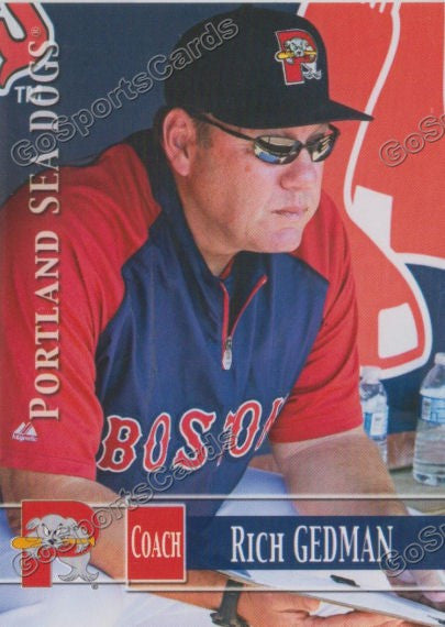 2014 Portland Sea Dogs Rich Gedman
