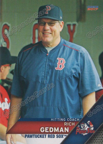2017 Pawtucket Red Sox Rich German