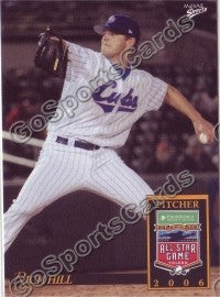 2006 Pacific Coast League All-Star Game Multi-Ad Rich Hill