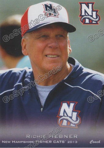 2013 New Hampshire Fisher Cats Richie Hebner