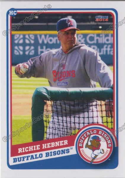 2014 Buffalo Bisons Richie Hebner