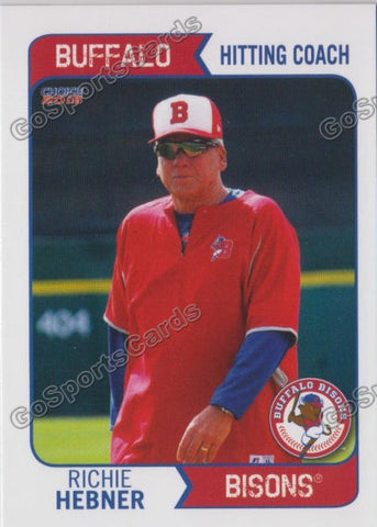 2015 Buffalo Bisons Richie Hebner