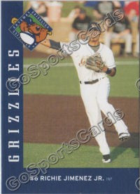 2012 Gateway Grizzlies Richie Jimenez Jr