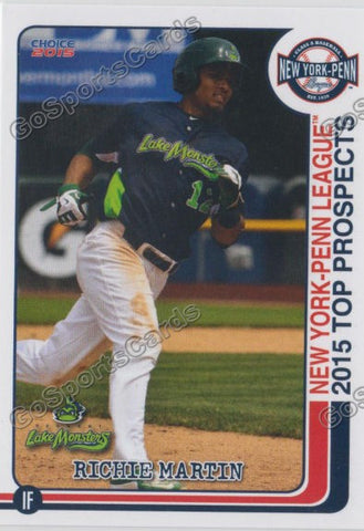 2015 New York Penn League Top Prospect NYPL Richie Martin