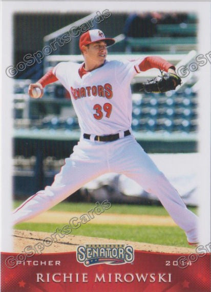 2014 Harrisburg Senators Richie Mirowski