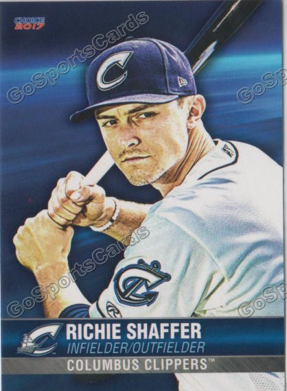 2017 Columbus Clippers Richie Shaffer