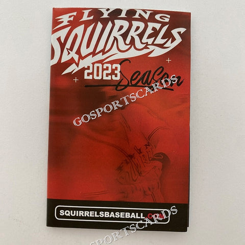 2023 Richmond Flying Squirrels Pocket Schedule