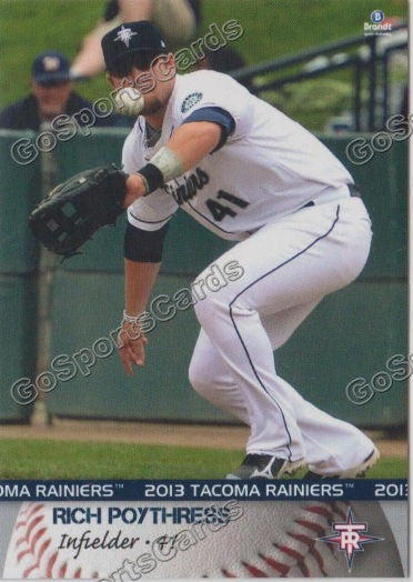 2013 Tacoma Rainiers Rich Poythress