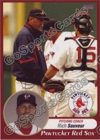 2009 Pawtucket Red Sox Rich Sauveur