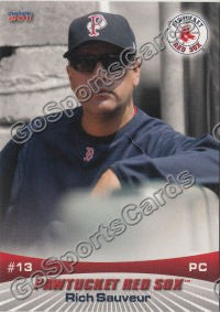 2011 Pawtucket Red Sox Rich Sauveur