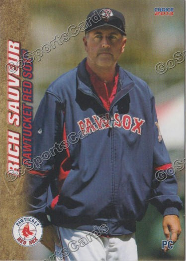 2013 Pawtucket Red Sox Rich Sauveur
