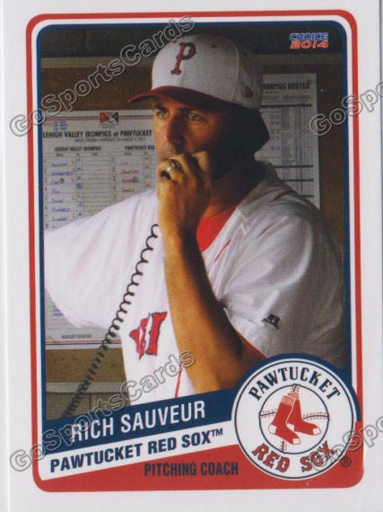 2014 Pawtucket Red Sox Rich Sauveur