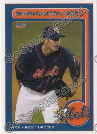 2011 Binghamton Mets Rick Ricky Brooks