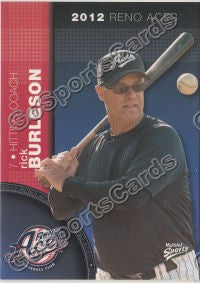 2012 Reno Aces Rick Burleson