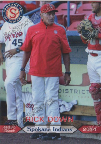 2014 Spokane Indians Rick Down