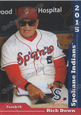 2015 Spokane Indians Rick Down