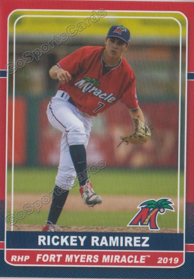 2019 Fort Myers Miracle Rickey Ramirez