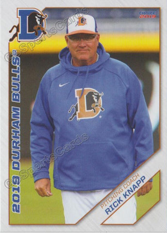 2019 Durham Bulls Rick Knapp