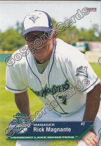 2012 Vermont Lake Monsters Rick Magnante