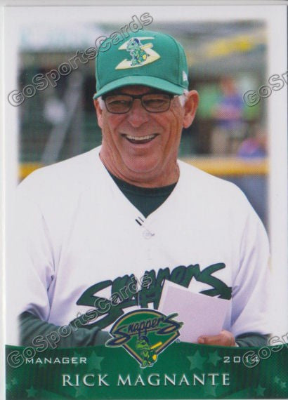 2014 Beloit Snappers Rick Magnante