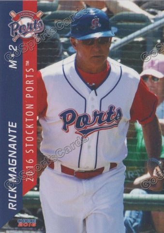 2016 Stockton Ports Rick Magante