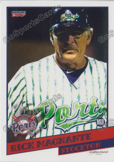 2017 Stockton Ports Rick Magnante