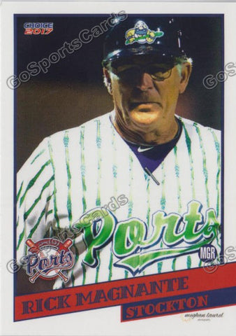 2017 Stockton Ports Rick Magnante