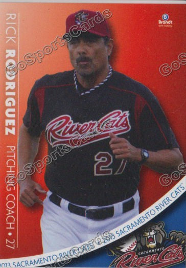 2013 Sacramento River Cats Rick Rodriguez